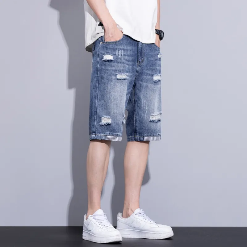 EPTISON Denim Shorts Unisex-8