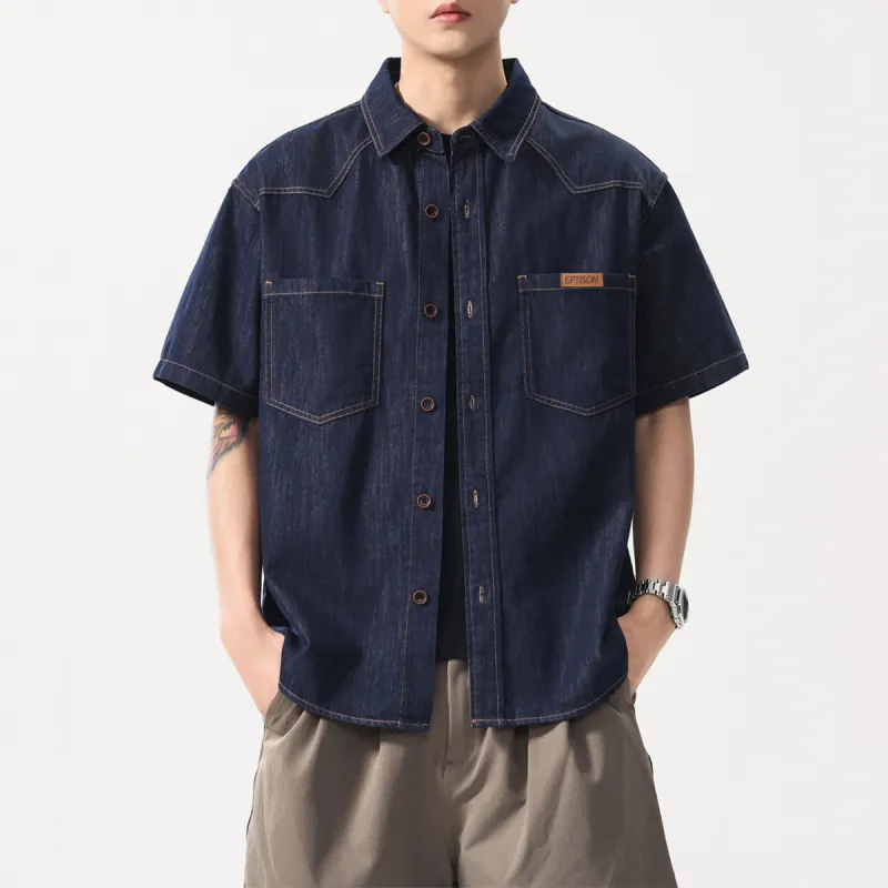 EPTISON Shirts Unisex Blue-2