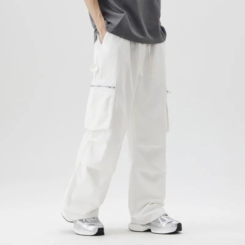 EPTISON Cargo Pants Unisex White-2