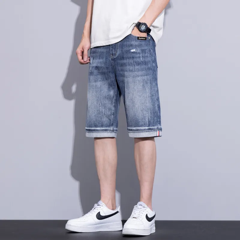 EPTISON Denim Shorts Unisex-13