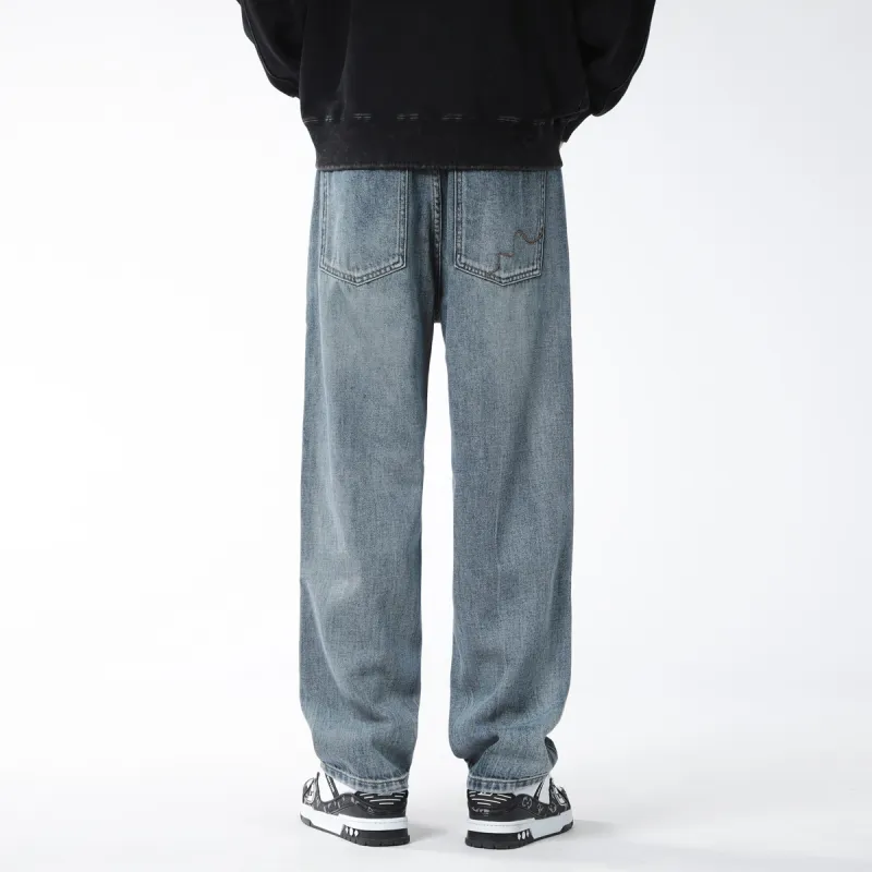 EPTISON Jeans Unisex Vintage Blue-2
