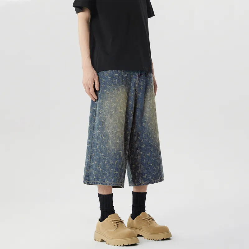 EPTISON Denim Shorts Unisex-3