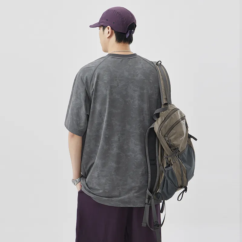 EPTISON T Shirt Men's Dark Heather Gray-2