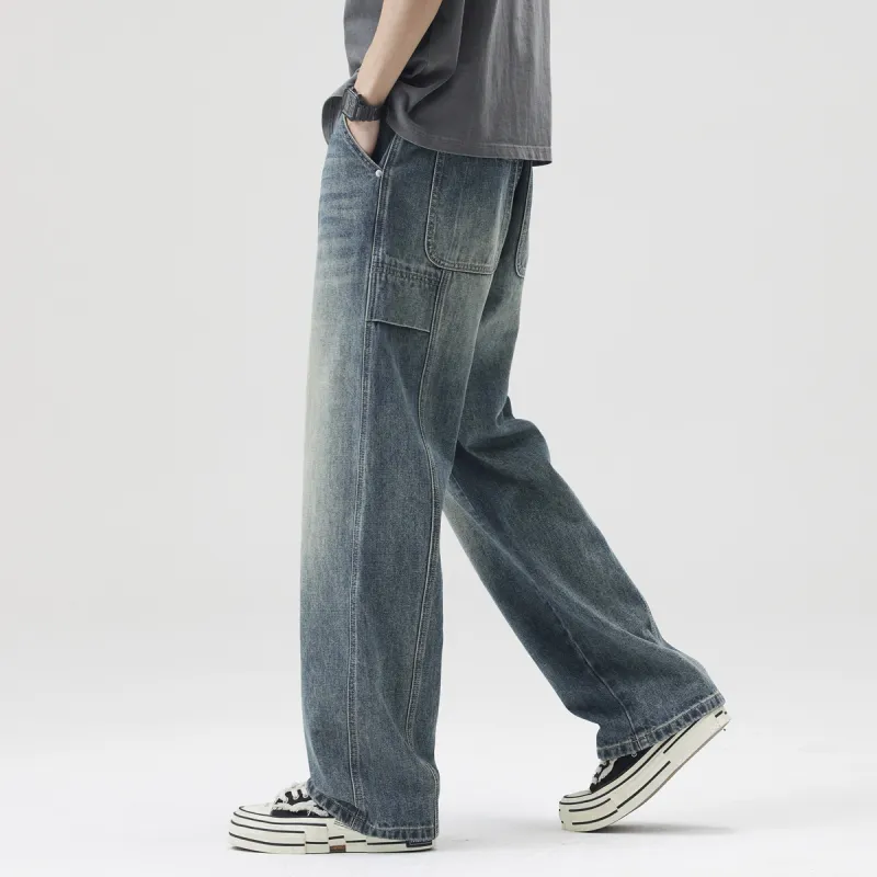 EPTISON Jeans Unisex Blue Regular-4