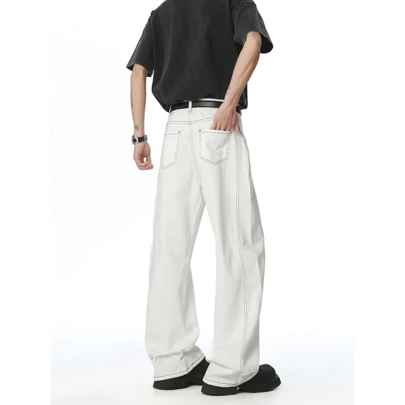 EPTISON Jeans Unisex White-1