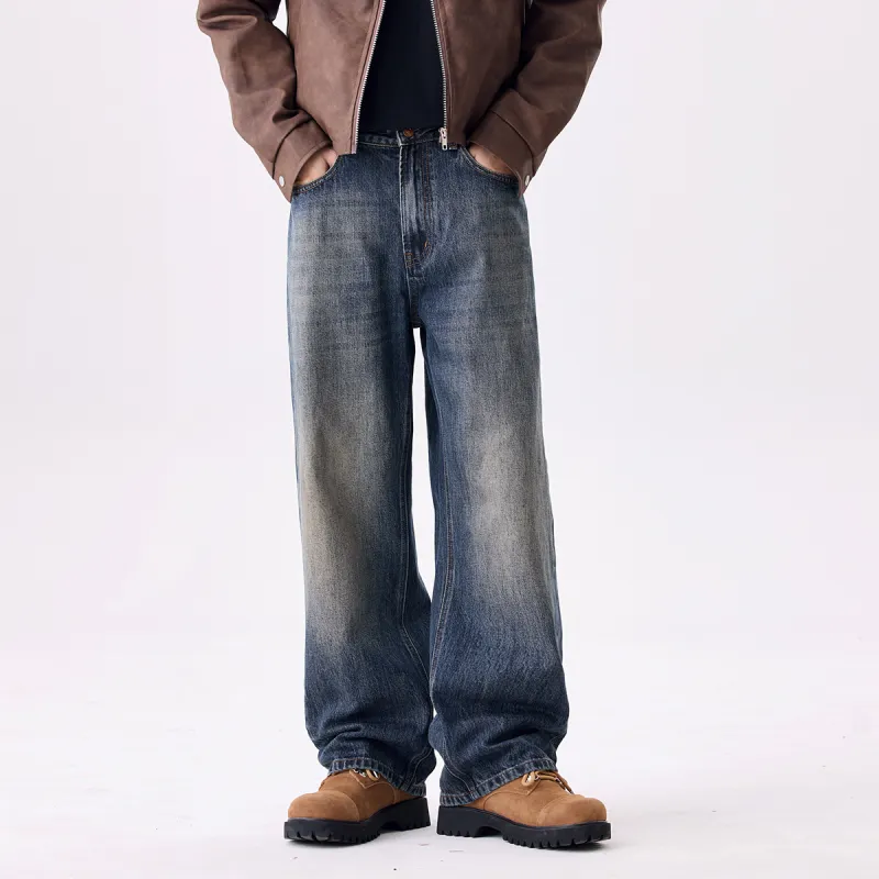 EPTISON Jeans Unisex Blue Purple-3