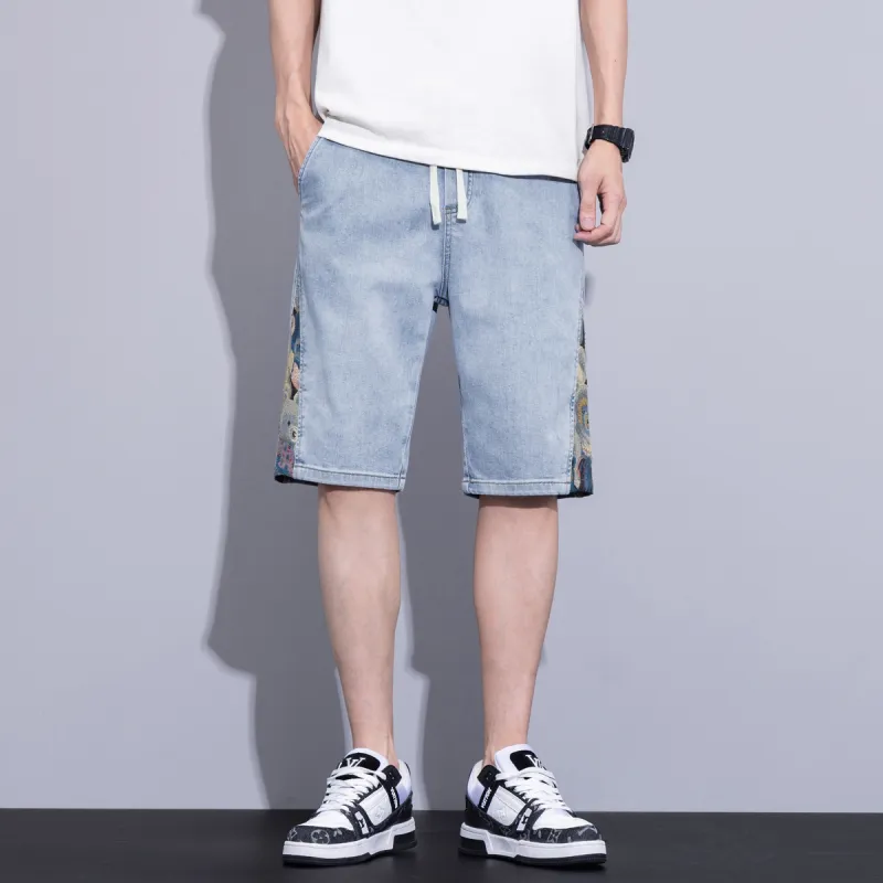 EPTISON Denim Shorts Unisex-8