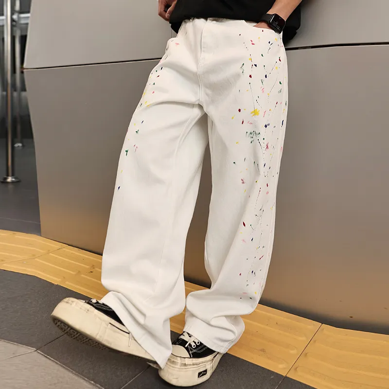 EPTISON Jeans Unisex White-5