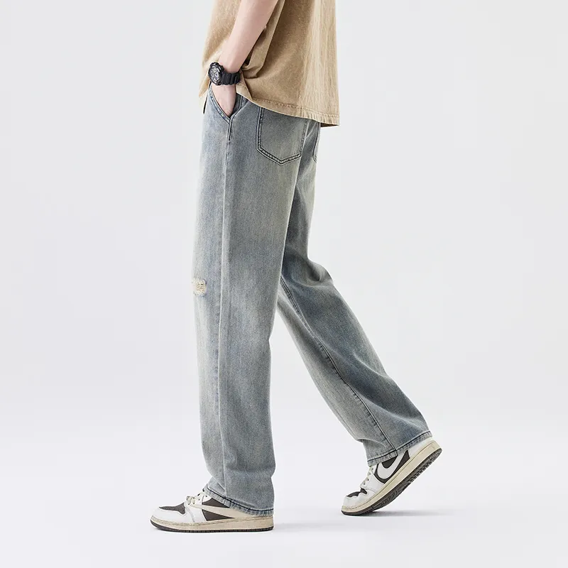EPTISON Jeans Men Yellow Mud-3