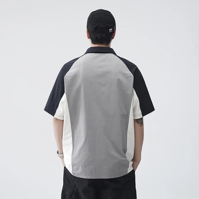 EPTISON Polo Shirt Men's Light Gray-2