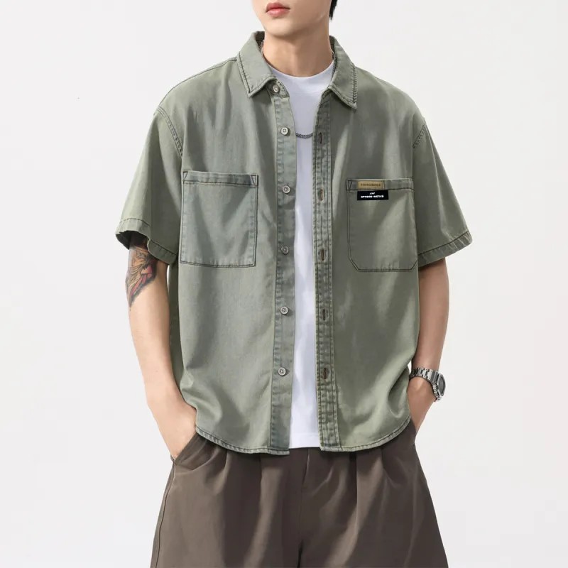 EPTISON Shirts Unisex Blue-4