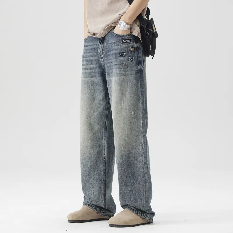 EPTISON Jeans Unisex Blue Regular-3
