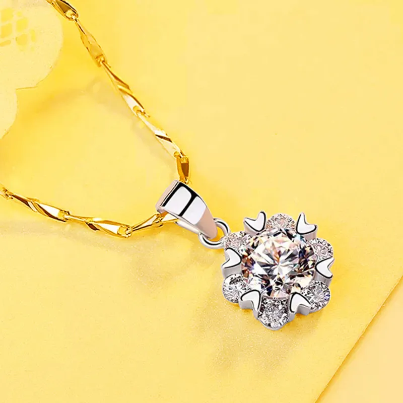 Bowl S999 Fine Silver Necklaces Unisex-3