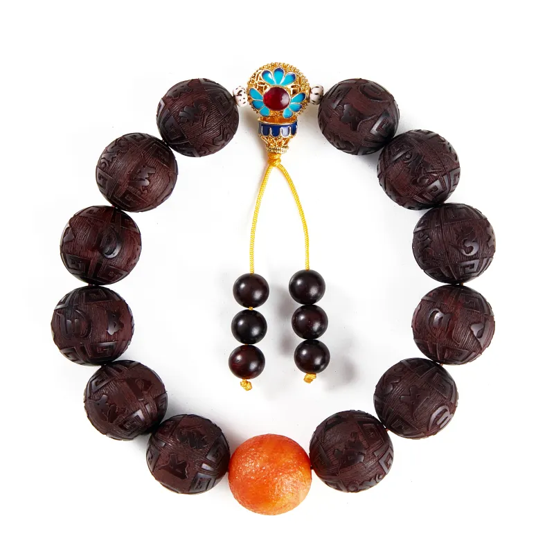 Bowl Pterocarpus Bracelets Unisex-4