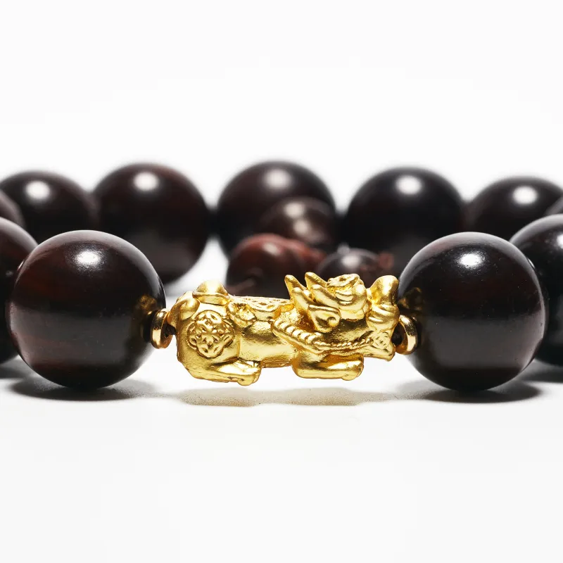 Bowl Pterocarpus Bracelets Unisex-1