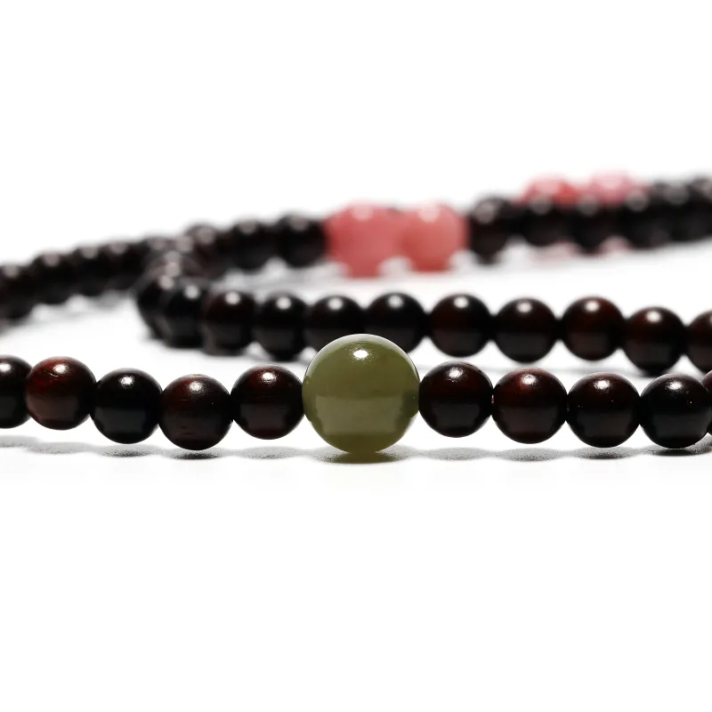 Bowl Pterocarpus Bracelets Unisex-2