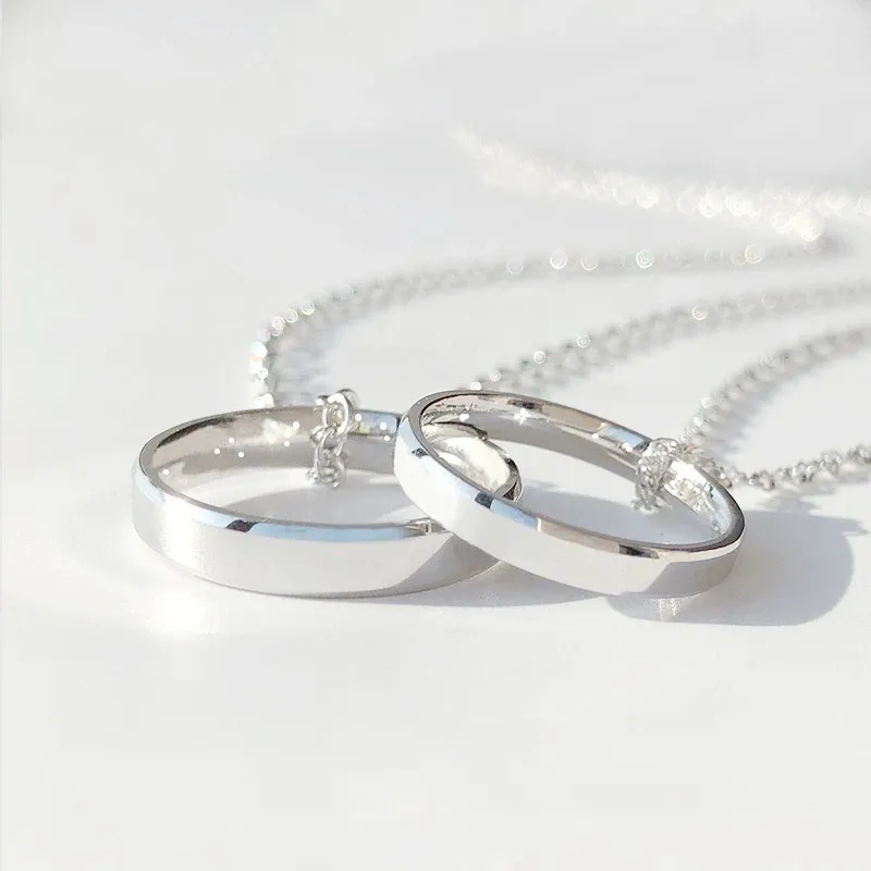Bowl S999 Fine Silver Necklaces Unisex-4