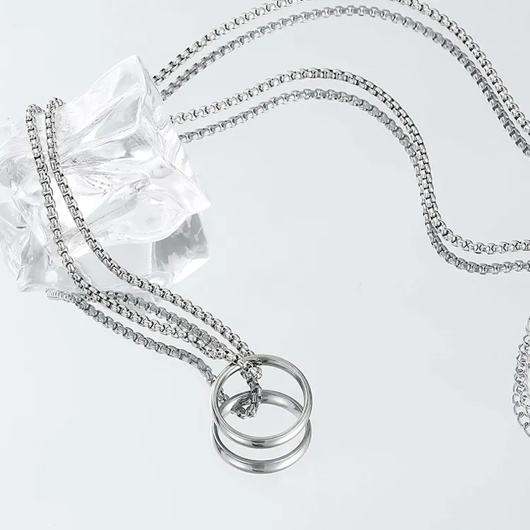 Bowl S999 Fine Silver Necklaces Unisex-3