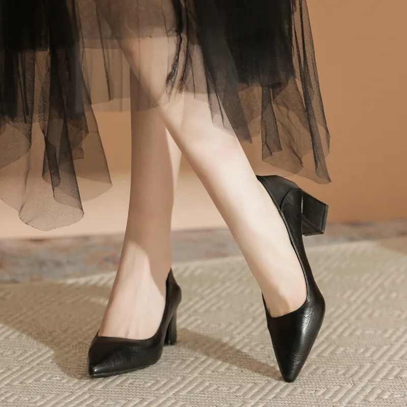 Pounise High Heels Women's-2