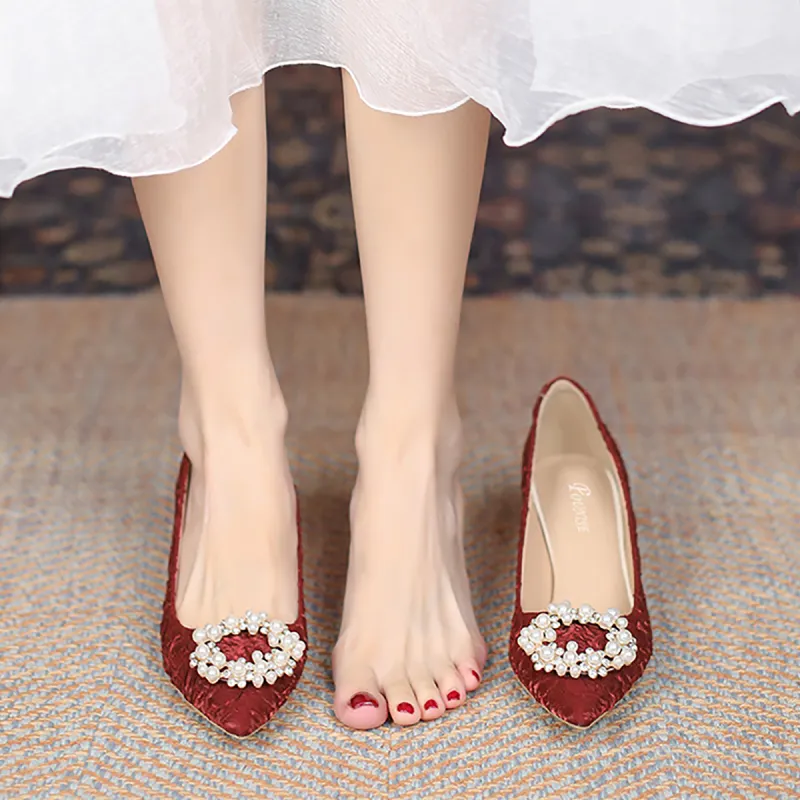 Pounise High Heels Women's-2