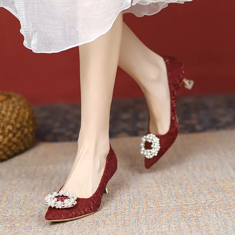 Pounise High Heels Women's-3