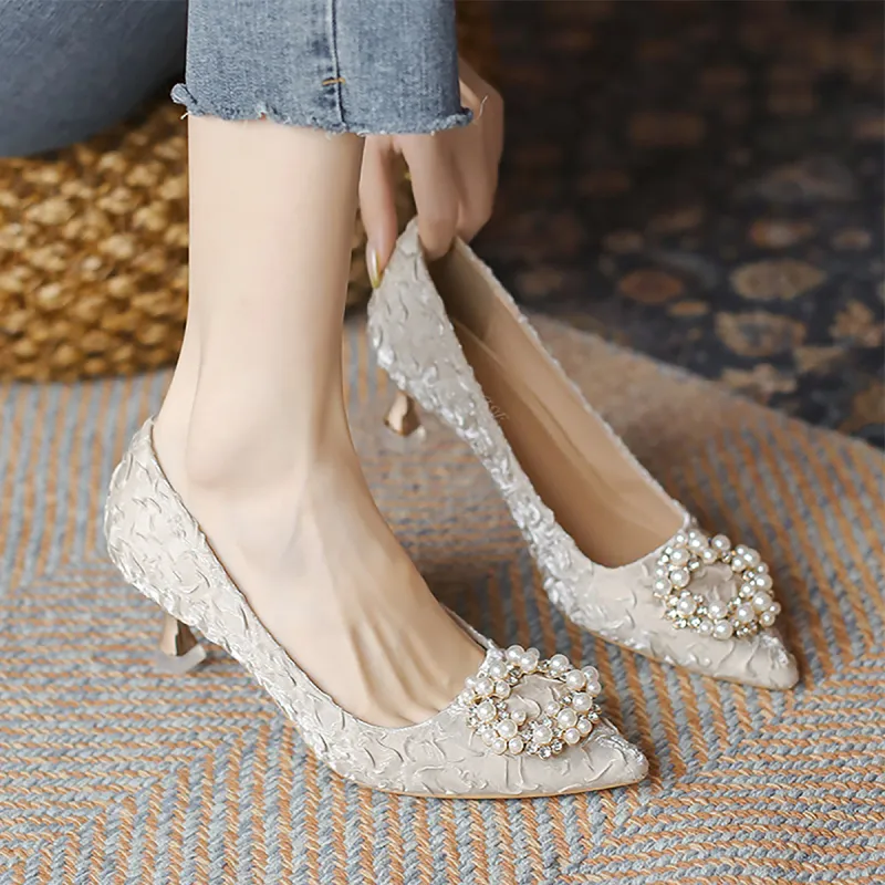 Pounise High Heels Women's-6