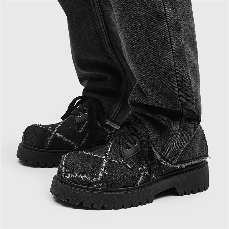 Medd Men's Casual Shoes Men Low Top Black-4