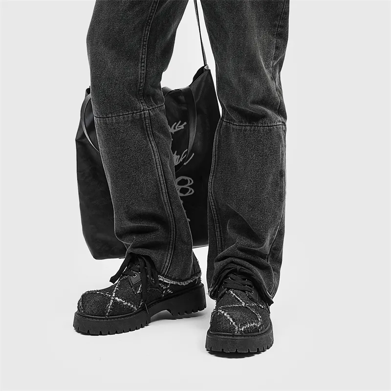 Medd Men's Casual Shoes Men Low Top Black-5