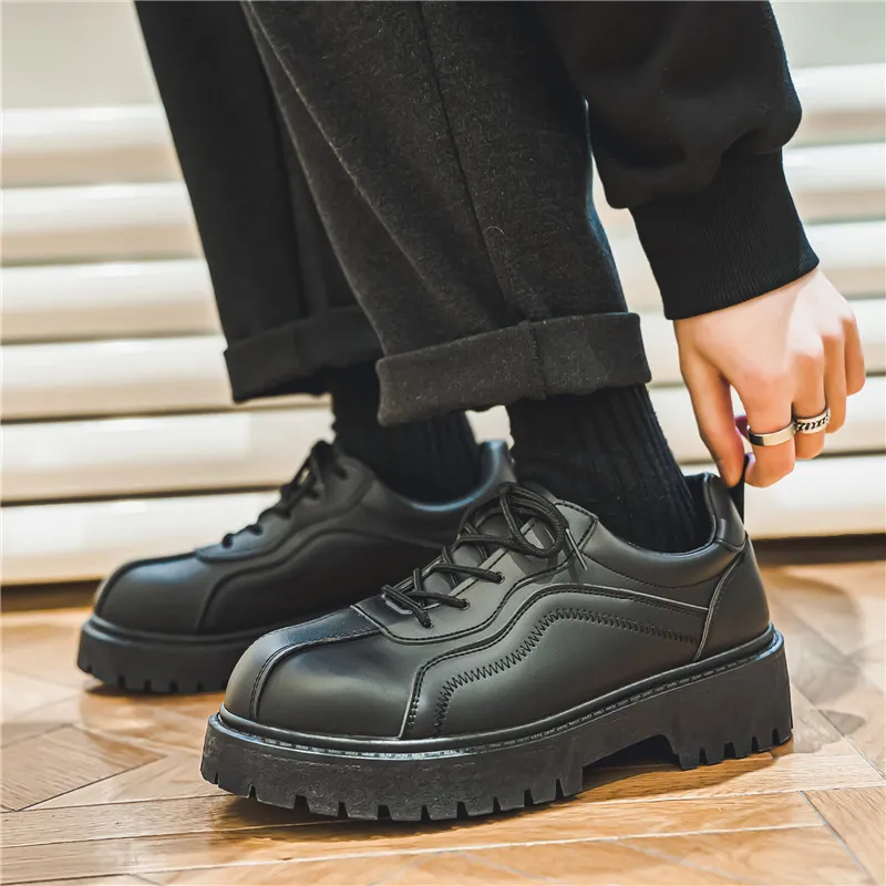 Medd Men's Casual Shoes Men Low Top Black-5
