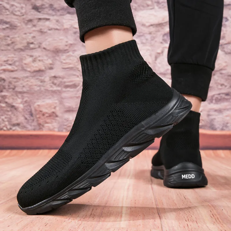 Medd High Top Casual Shoes Unisex-2