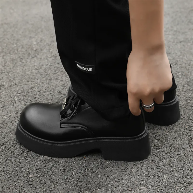 / Dress Shoes Unisex Low Top Black-41