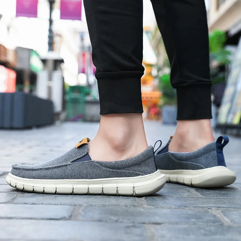 Medd Casual Shoes Men Low Top Gray/Beige/Blue-23