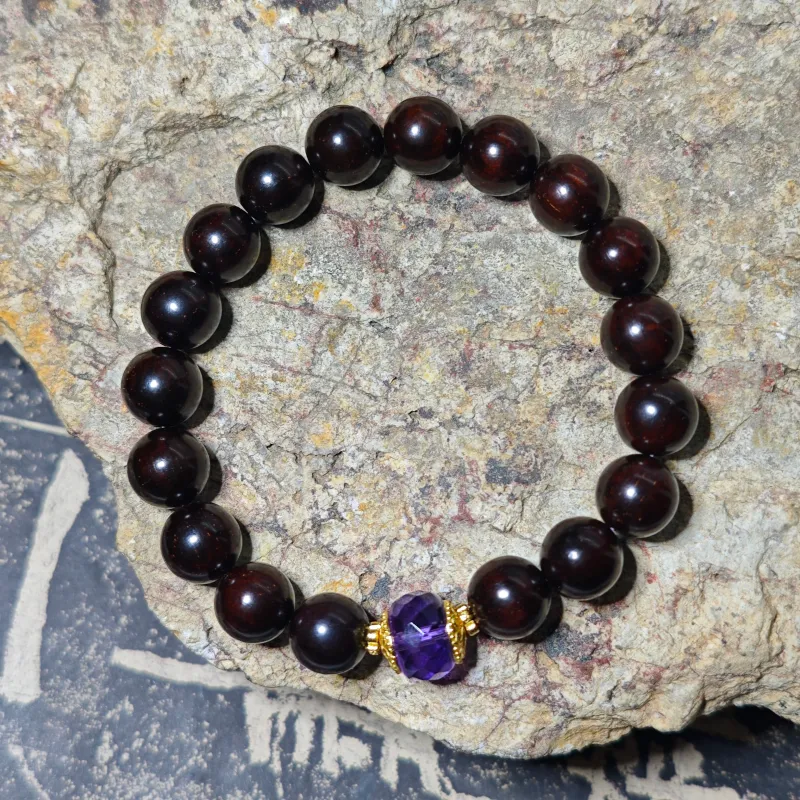 Xian Mu Fang Rosewood Bracelets Unisex-5