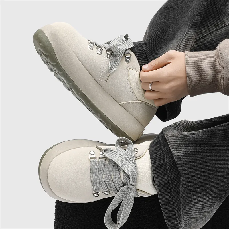 ΛOLUNKΛ Abrasion Resistant Height Increasing Low Top Casual Shoes Men's-13