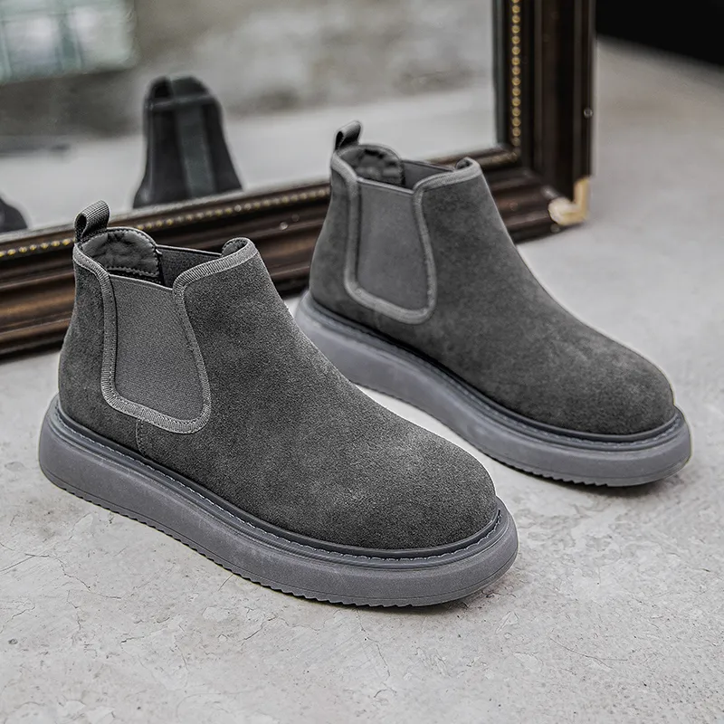 ΛOLUNKΛ Short Chelsea Boots Men's-14
