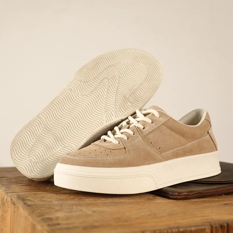 ΛOLUNKΛ Balanced Lightweight Low Top Skateboard Shoes Men's-5
