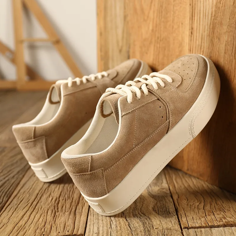 ΛOLUNKΛ Balanced Lightweight Low Top Skateboard Shoes Men's-3