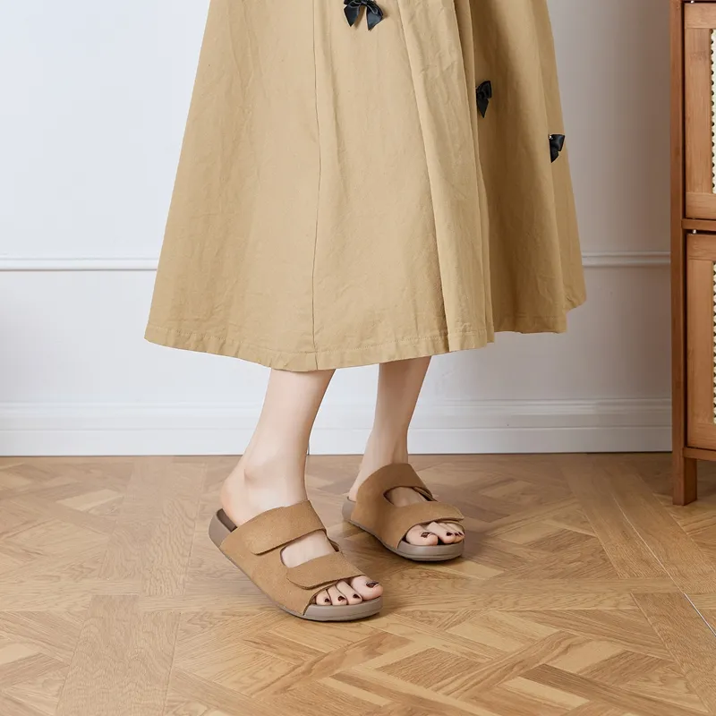 ΛOLUNKΛ Slide Slippers Women's Pink-1