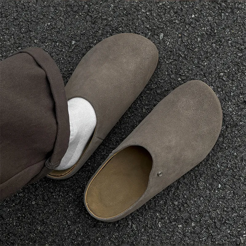 ΛOLUNKΛ Closed Toe Slippers Men's-21