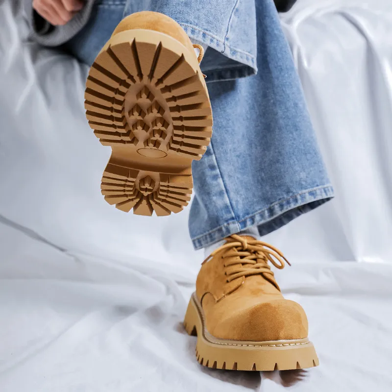 ΛOLUNKΛ Casual Shoes Men's Yellow-5