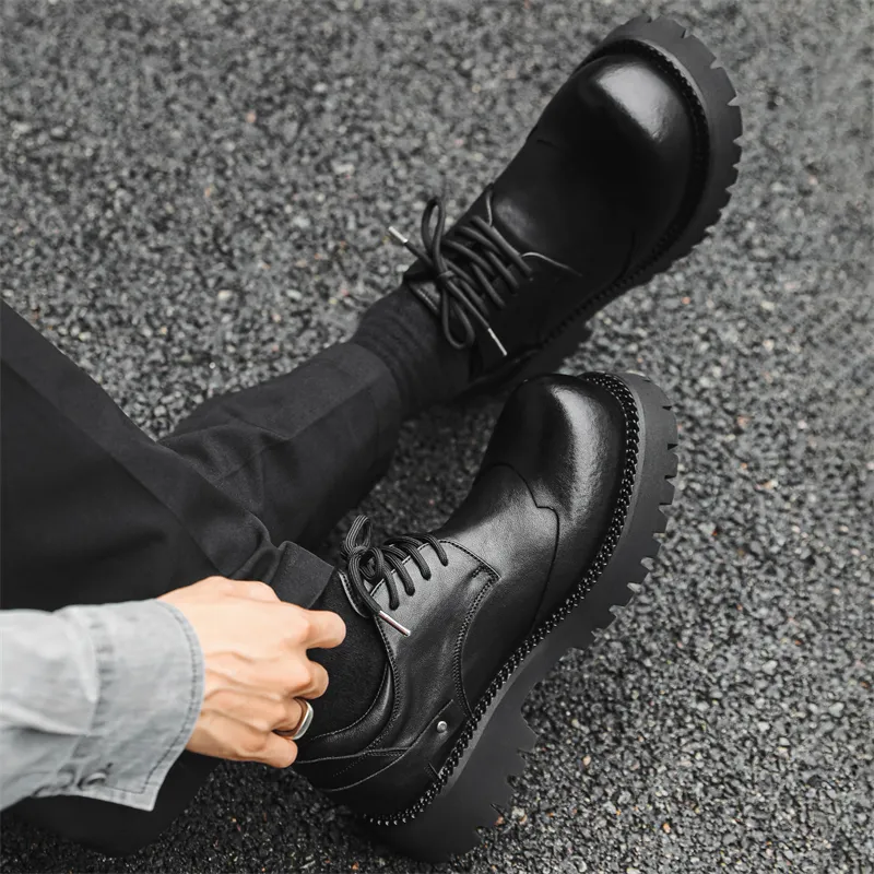 ΛOLUNKΛ Casual Shoes Unisex Black-3