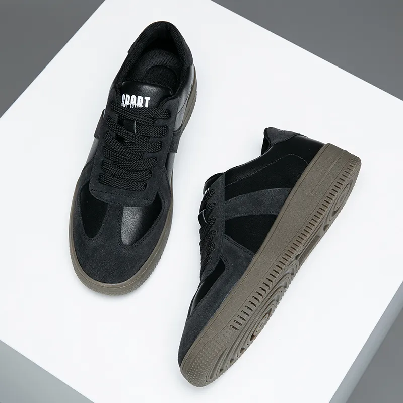 ΛOLUNKΛ Balance Wear Resistant Slip Resistant Low Top Skateboard Shoes Men's-7