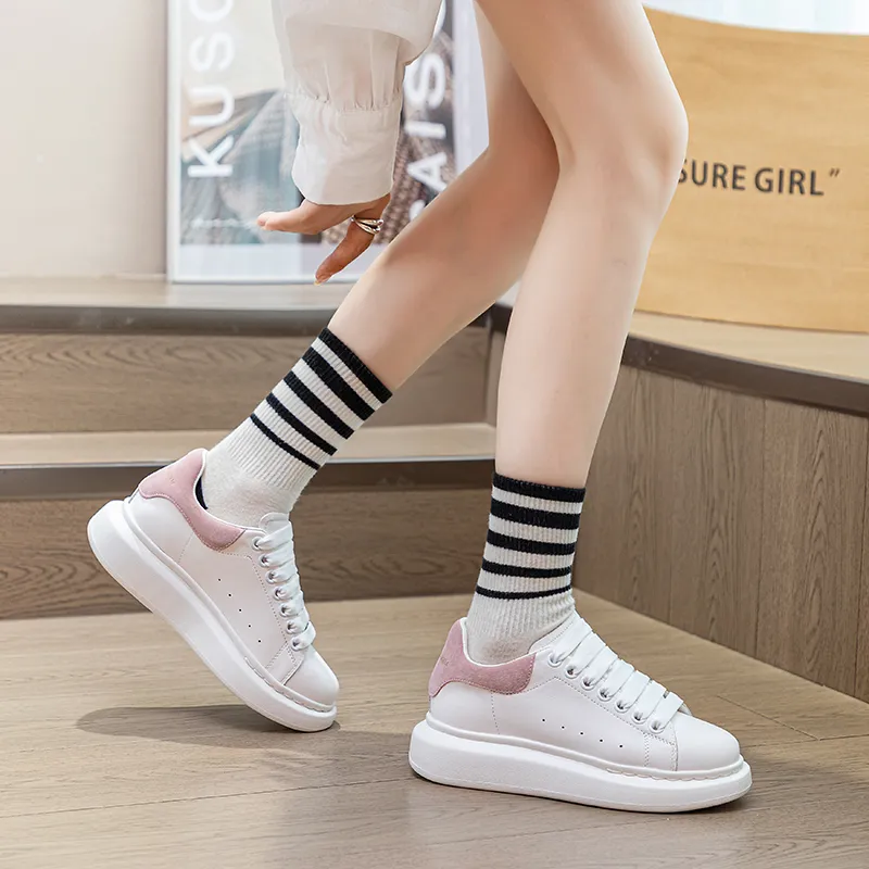 ΛOLUNKΛ Height Increasing Abrasion Resistant Breathable Slip Resistant Low Top Skateboard Shoes Unisex-13