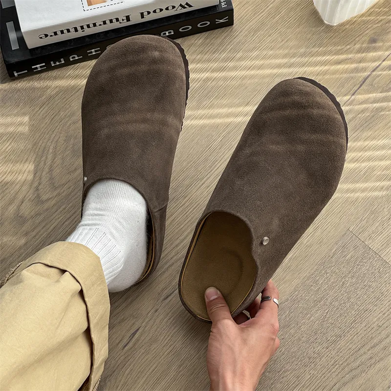 ΛOLUNKΛ Closed Toe Slippers Men's-39