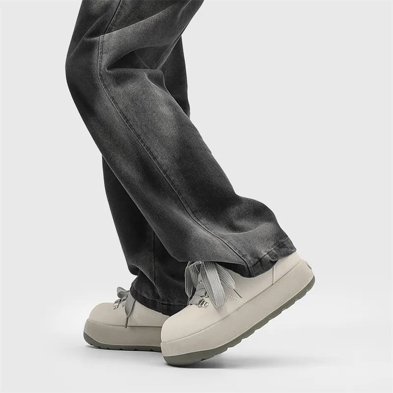 ΛOLUNKΛ Abrasion Resistant Height Increasing Low Top Casual Shoes Men's-11