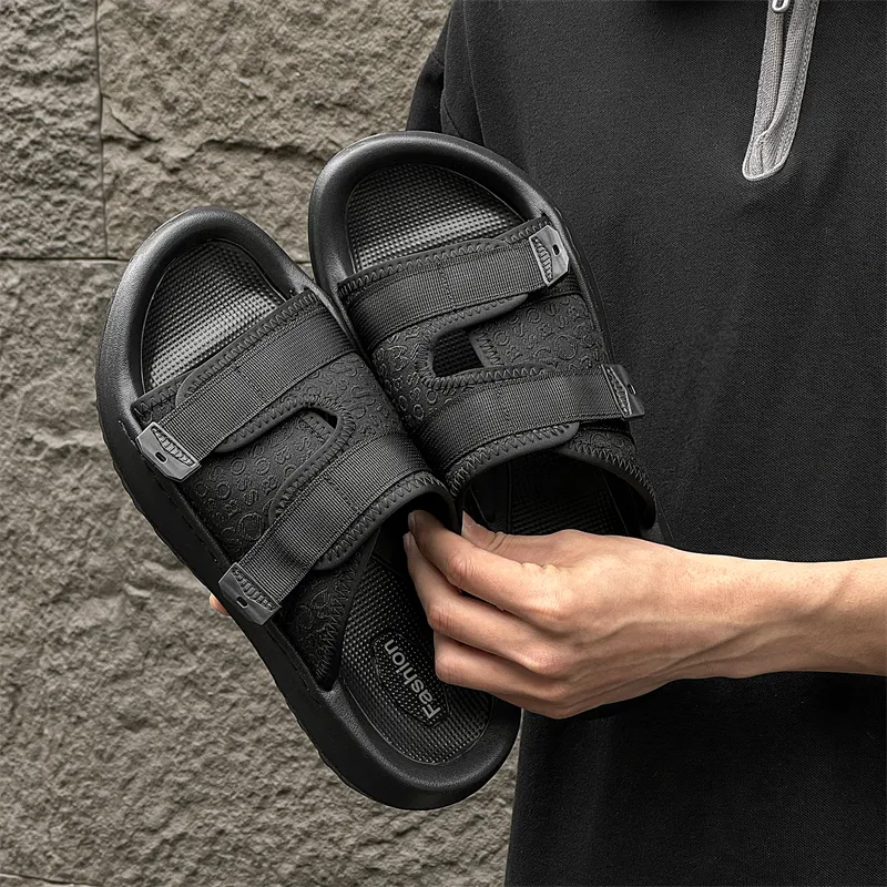 ΛOLUNKΛ Quiet Slide Slippers Men's-5