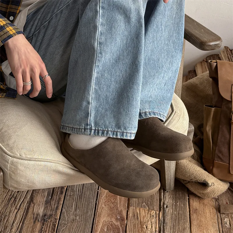 ΛOLUNKΛ Closed Toe Slippers Men's-23
