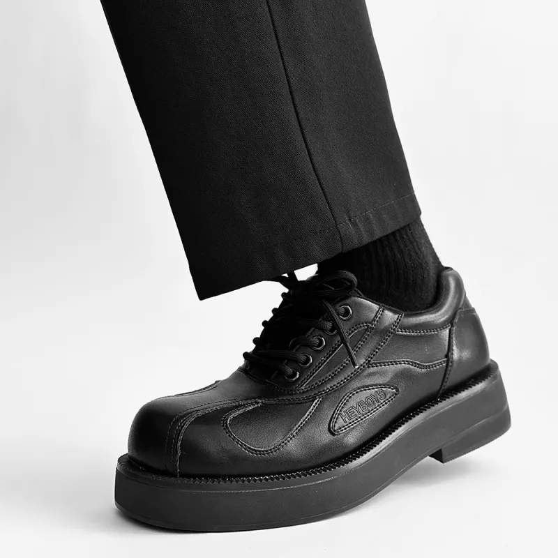 ΛOLUNKΛ Men's Casual Shoes Men Low Top White/Black-6