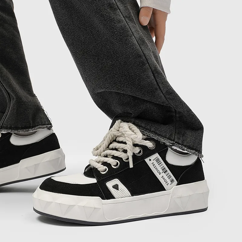 ΛOLUNKΛ Low Top Skateboard Shoes Men's-3