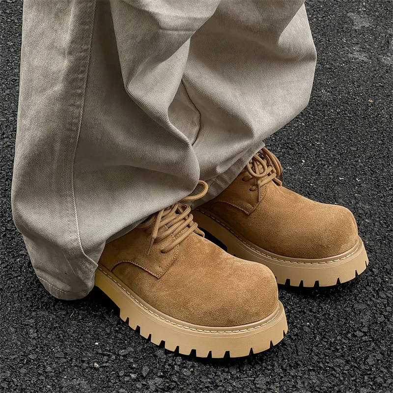 ΛOLUNKΛ Casual Shoes Men's Yellow-4